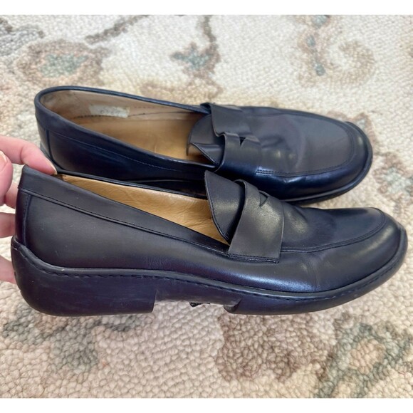 Polo By Ralph Lauren Calfskin Black Mens Loafers Shoes Size 10.5 D Leather main image 11